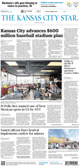 Cover of The Kansas City Star