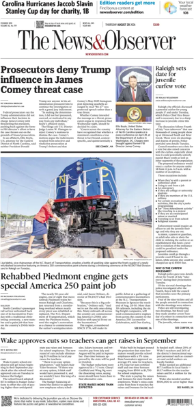 Cover of The News & Observer