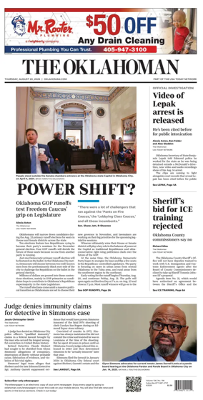Cover of The Oklahoman