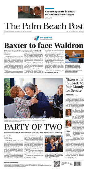 Cover of The Palm Beach Post