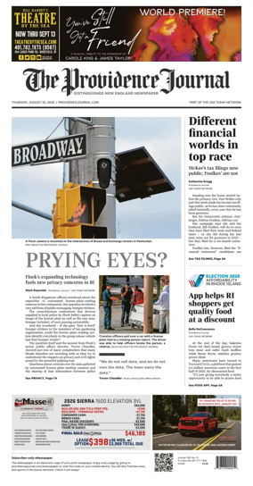 Cover of The Providence Journal