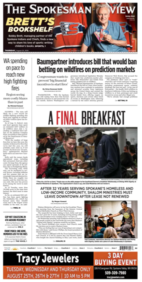 Cover of The Spokesman-Review (Spokane)