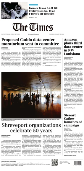 Cover of The Times (Shreveport)