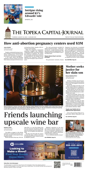 Cover of The Topeka Capital-Journal