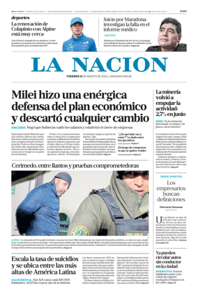 Cover of La Nacion