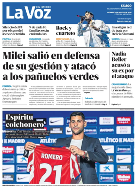 Cover of La Voz del Interior