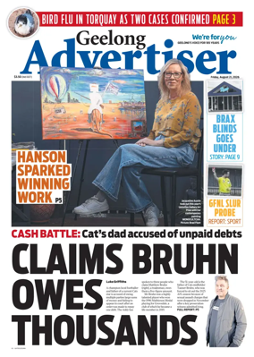 Cover of Geelong Advertiser