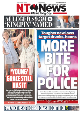 Cover of NT News