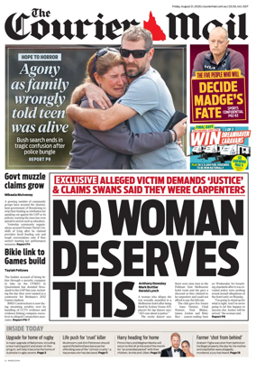 Cover of The Courier-Mail