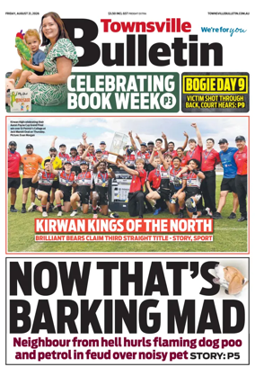 Cover of Townsville Bulletin