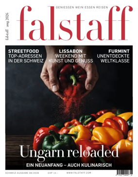 Cover of Falstaff Magazin (Schweiz)