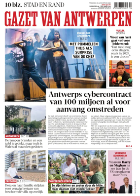 Cover of Gazet van Antwerpen Stad en Rand