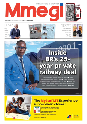 Cover of Mmegi