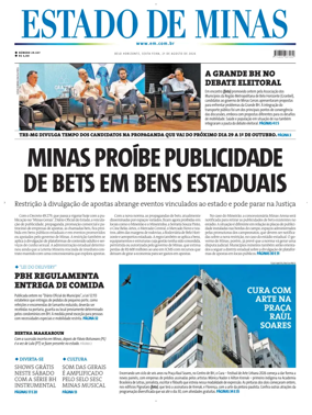 Cover of Estado de Minas (Brazil)