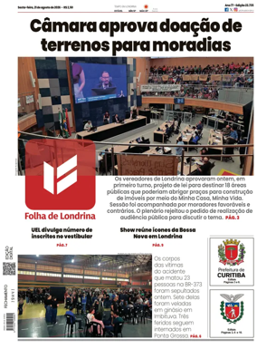 Cover of Folha de Londrina