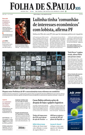 Cover of Folha de S.Paulo