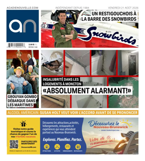 Cover of Acadie Nouvelle