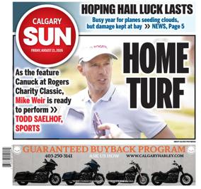 Cover of Calgary Sun