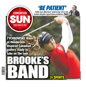 Cover of Edmonton Sun