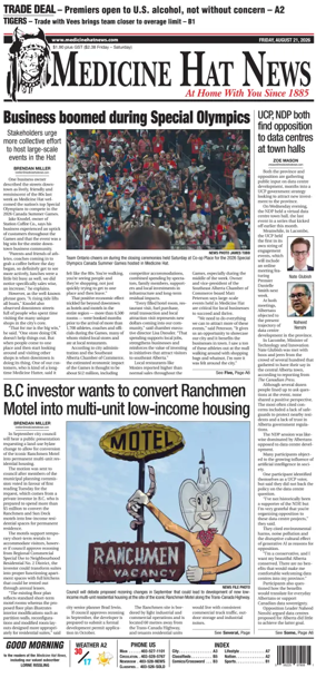 Cover of Medicine Hat News