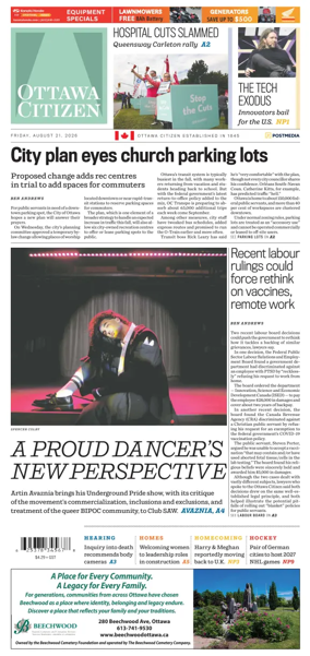 Cover of Ottawa Citizen