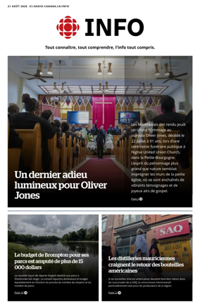 Cover of Radio-Canada Info