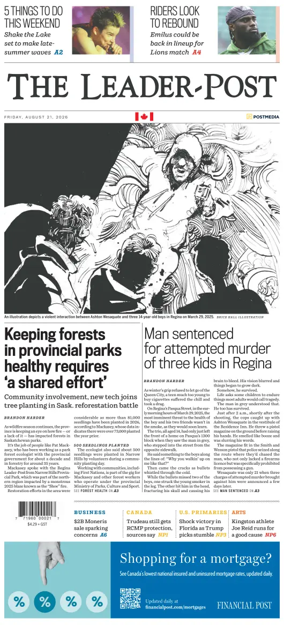 Cover of Regina Leader-Post