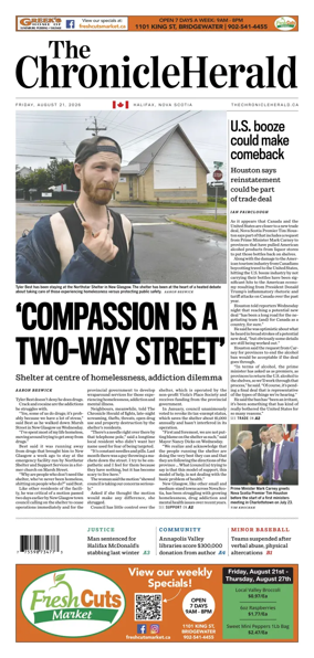 Cover of The Chronicle Herald (Metro)
