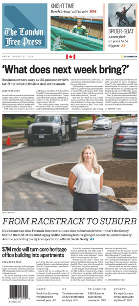 Cover of The London Free Press
