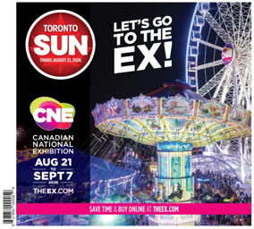 Cover of Toronto Sun