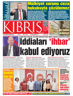 Cover of Kibris Gazetesi