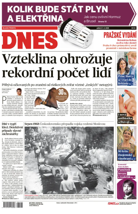 Cover of MF DNES