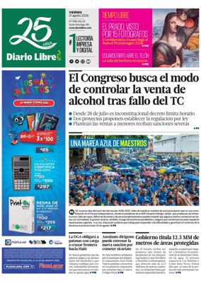 Cover of Diario Libre (Republica Dominicana)