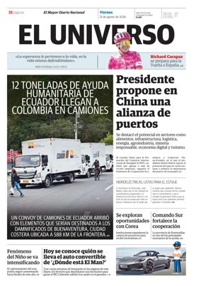 Cover of El Universo