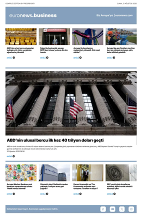 Cover of Euronews Business (Turkish) Compiled Editions