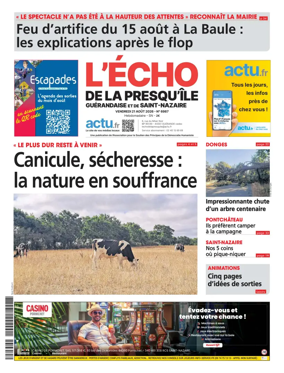 Cover of L'Echo de la Presqu'ile (SN)