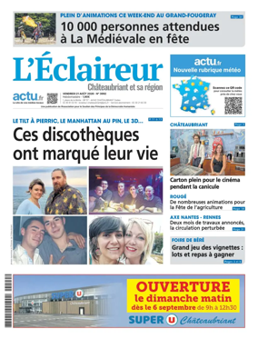 Cover of L'Eclaireur de Chateaubriant