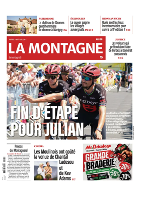 Cover of La Montagne (Moulins)