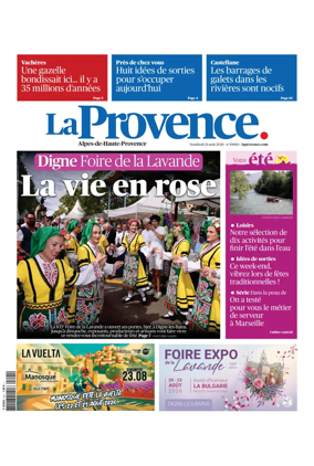 Cover of La Provence Alpes-de-Haute-Provence