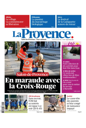 Cover of La Provence Salon-de-Provence / Pays salonais
