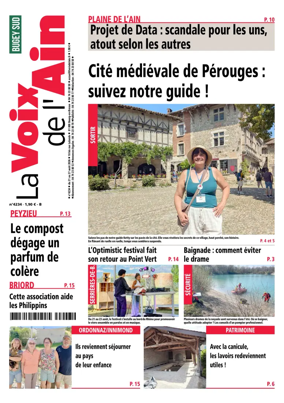 Cover of La Voix de l’Ain Belley