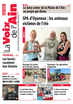 Cover of La Voix de l’Ain Oyonnax