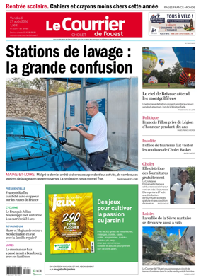 Cover of Le Courrier de l’Ouest (Cholet)