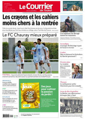 Cover of Le Courrier de l’Ouest (Deux-Sevres)