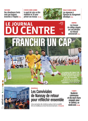 Cover of Le Journal du Centre