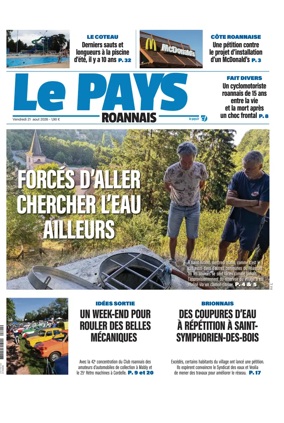 Cover of Le Pays Roannais (Roanne)