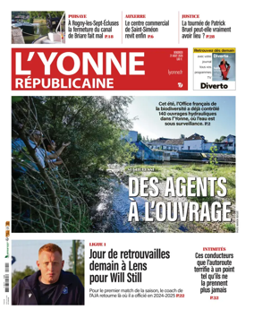 Cover of L'Yonne Republicaine