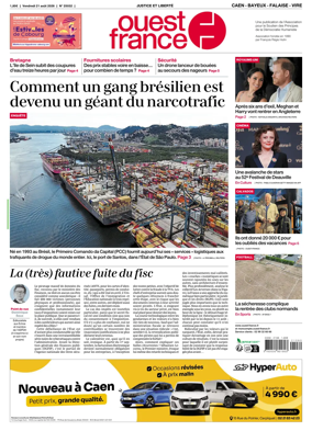 Cover of Ouest France (Caen - Bayeux - Falaise - Vire)