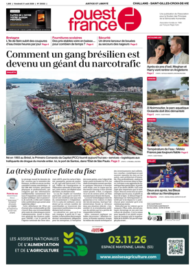 Cover of Ouest France (Challans / Saint-Gilles-Croix-de-Vie)
