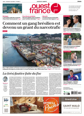 Cover of Ouest France (Dinan)